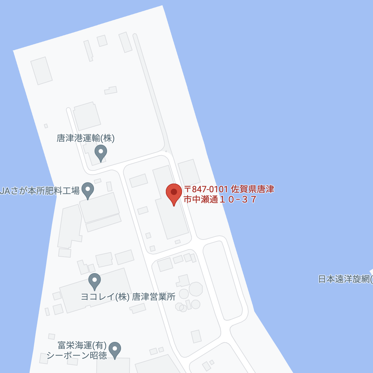 松浦運輸倉庫株式会社 Googleマップ