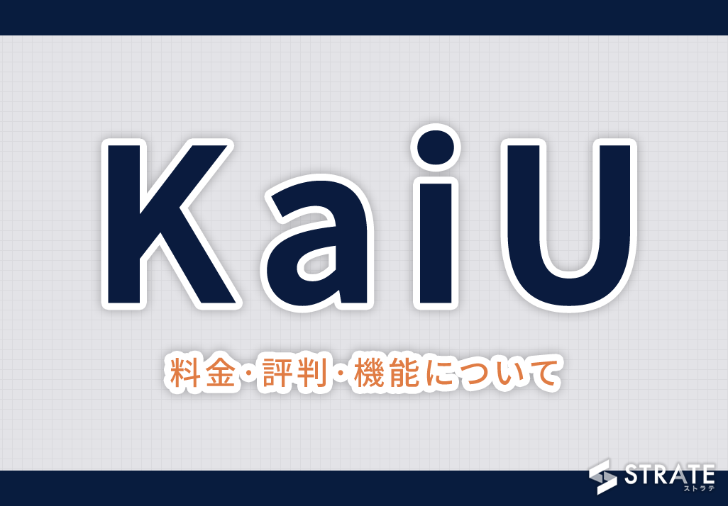 KaiU(カイユウ)の料金·評判·機能について