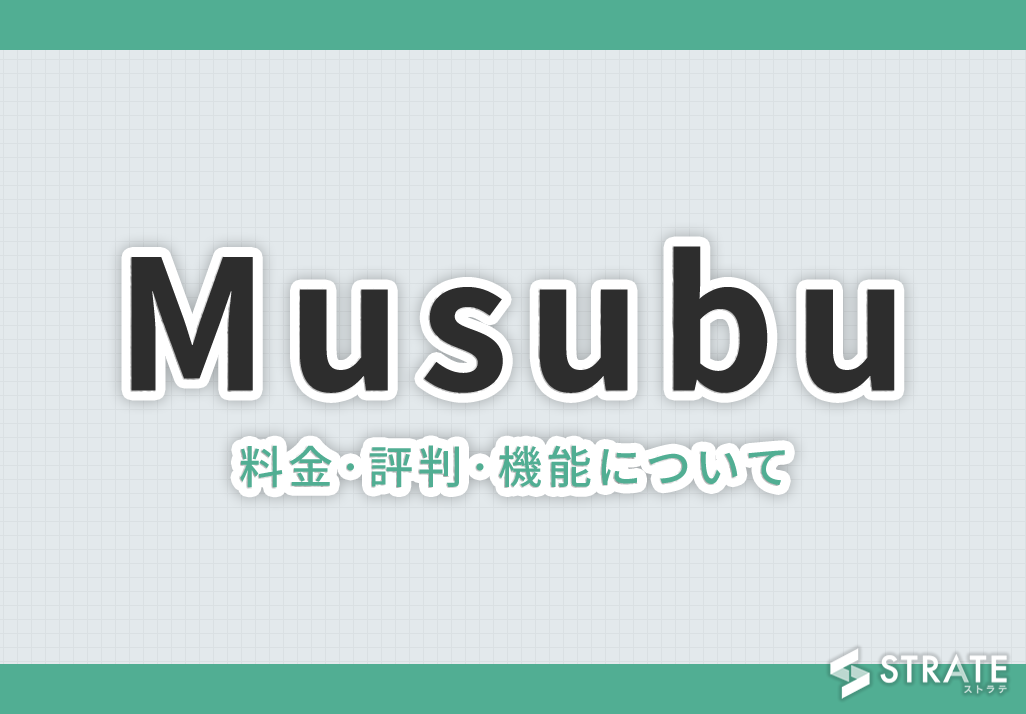 Musubu(ムスブ)の料金·評判·機能について