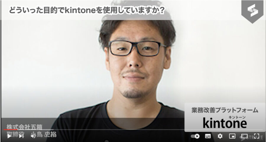 業務改善プラットフォーム「kintone」 使用レビュー